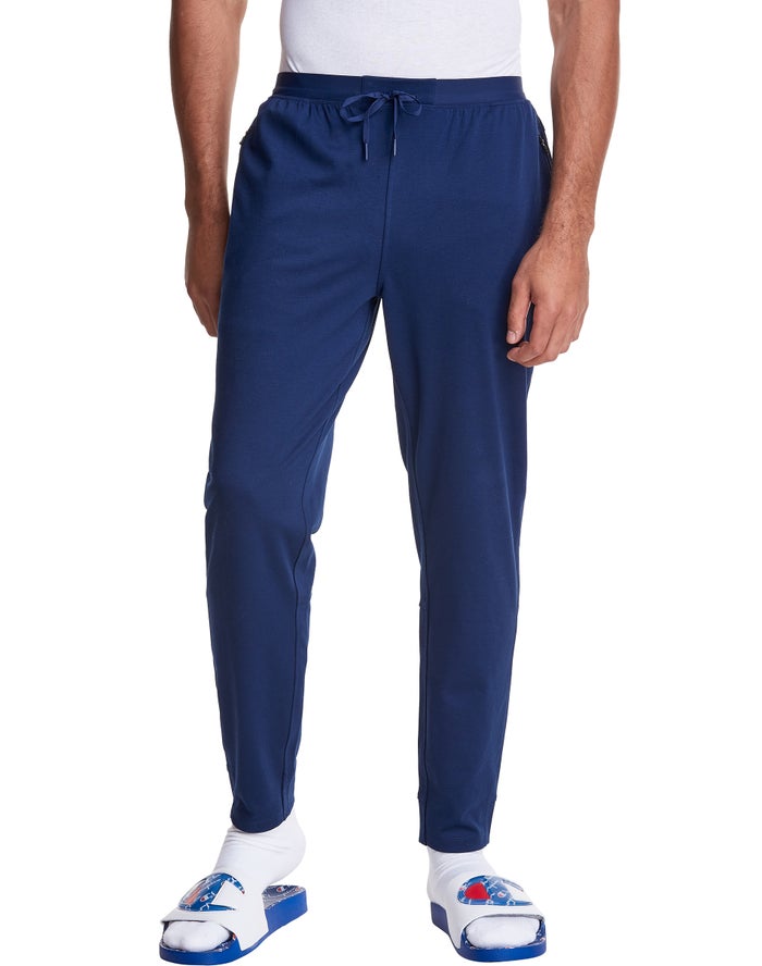 Pantalon Chandal Champion Hombre - Signature Ponte ( Azul Marino ) 8526439-EW